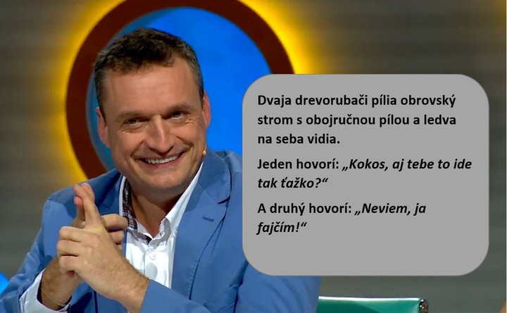 Inkognito - Vtip Marcela Forgáča o drevorubačoch